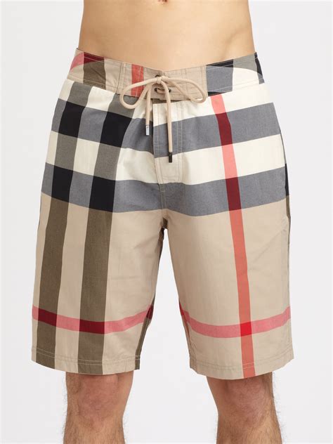 burberry swimsuit for men|Burberry men's swim trunks sale.